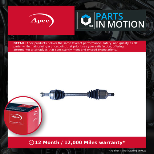 Drive shaft fits - drive,